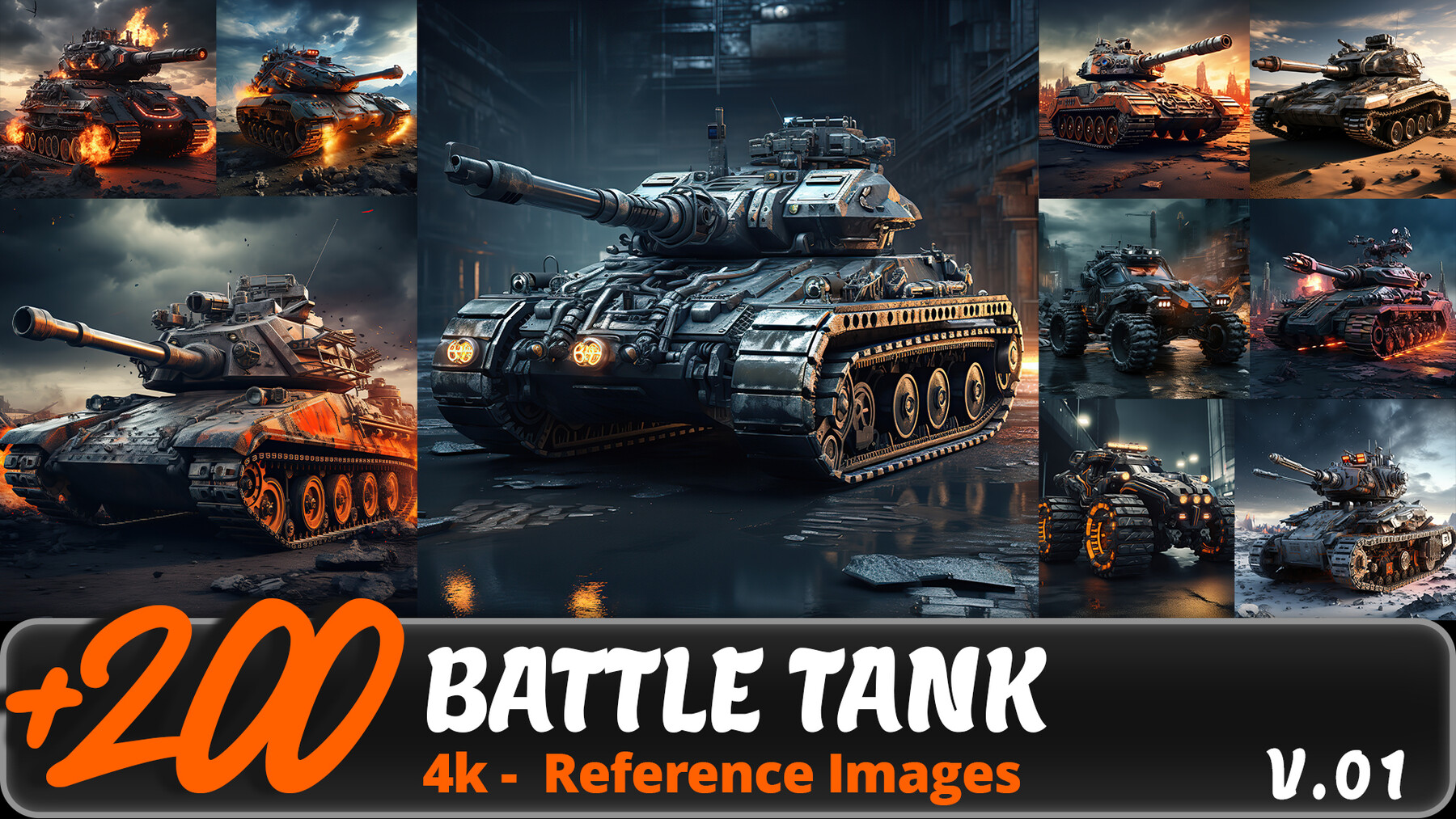 Free 2D Battle Tank Game Assets 