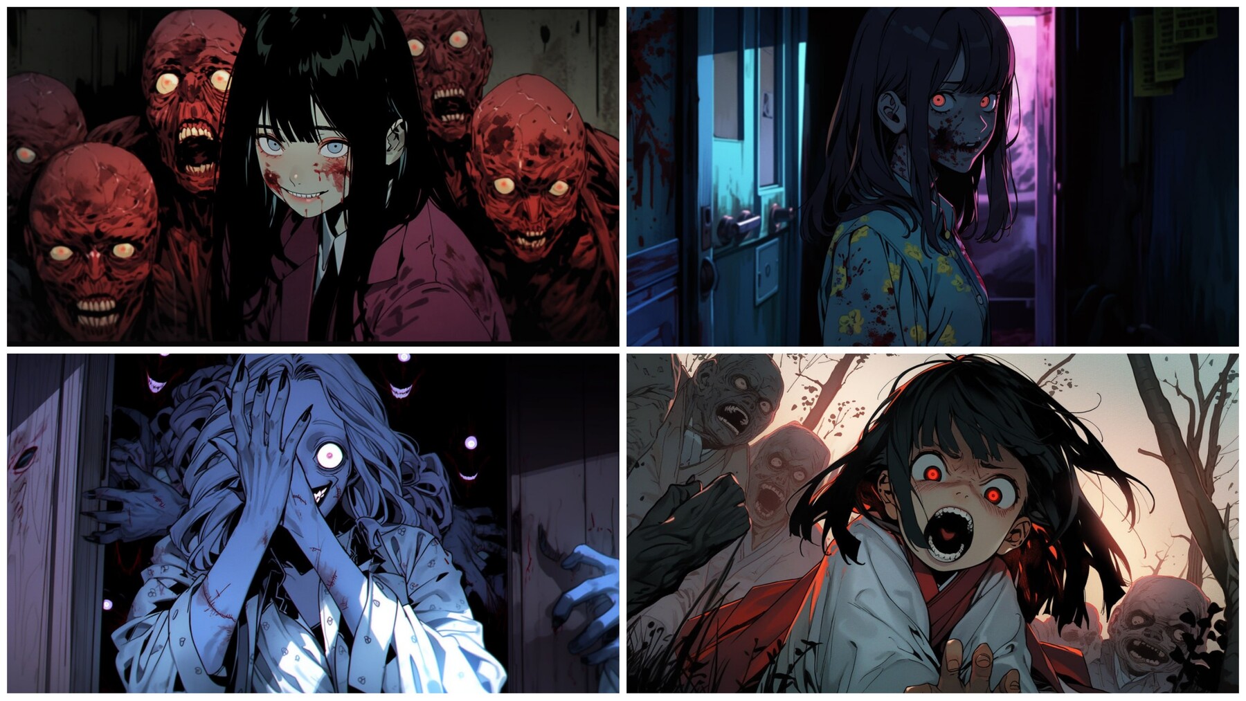 ArtStation - +25 Anime Horror Pack