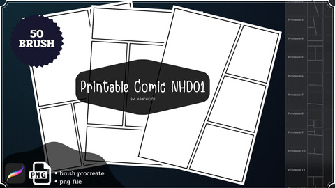 Printtable Comic NHD01