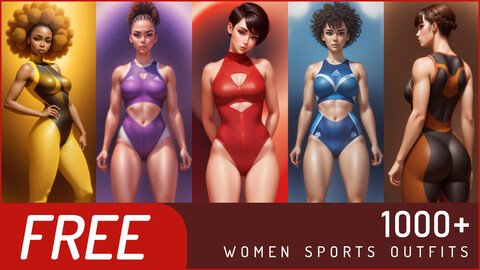Free | Women Sports outfits Reference Images
