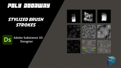 Brush Patterns - Substance Designer 3D