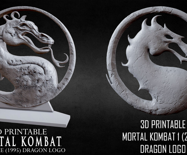 Mortal Kombat 1 Statue Pack 3D model 3D printable