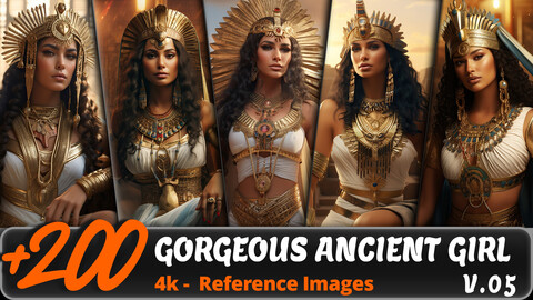 GORGEOUS ANCIENT GIRL VOL. 05/ 4K/ Reference Image