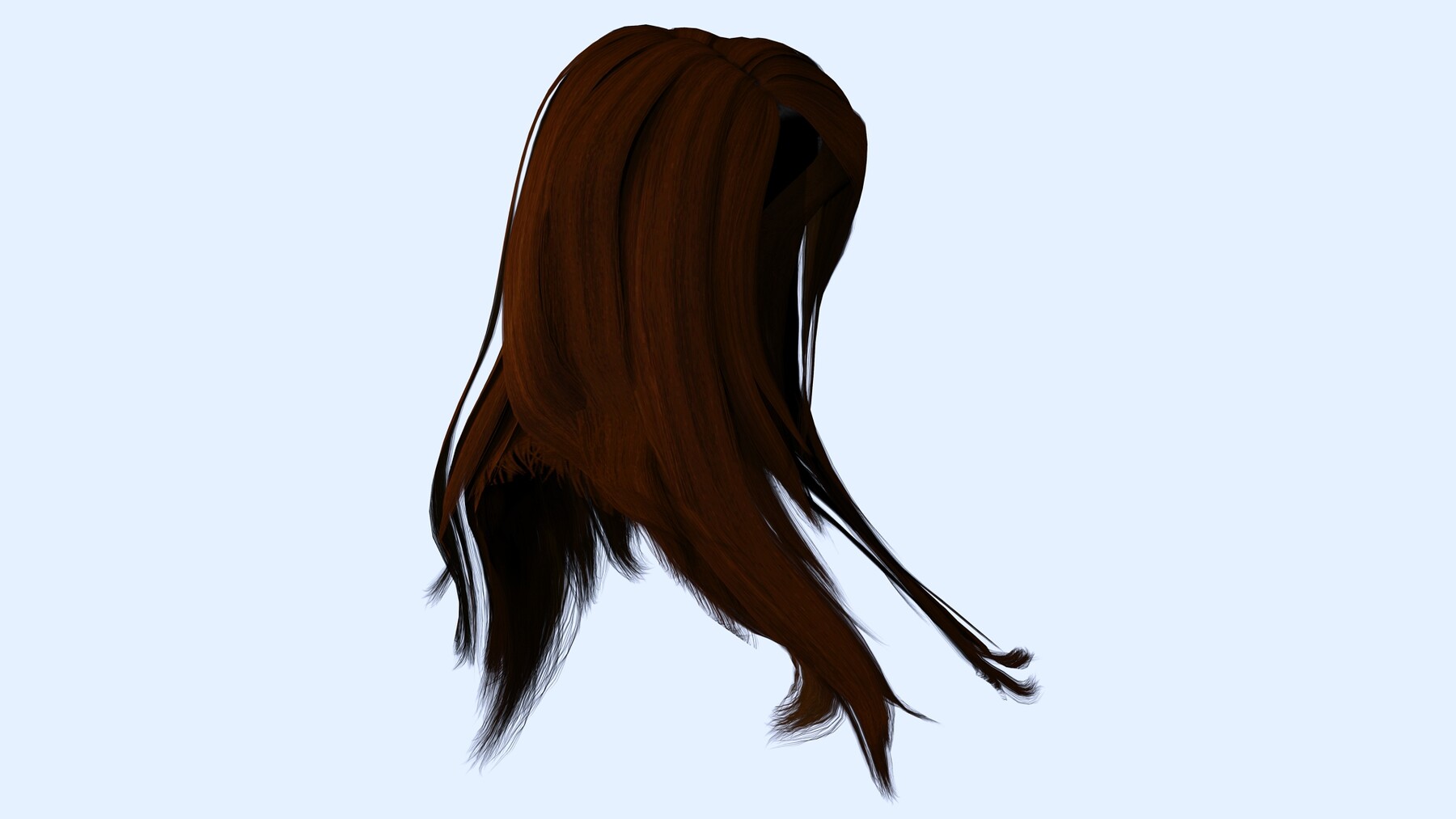 ArtStation - Realistic Long Female hair