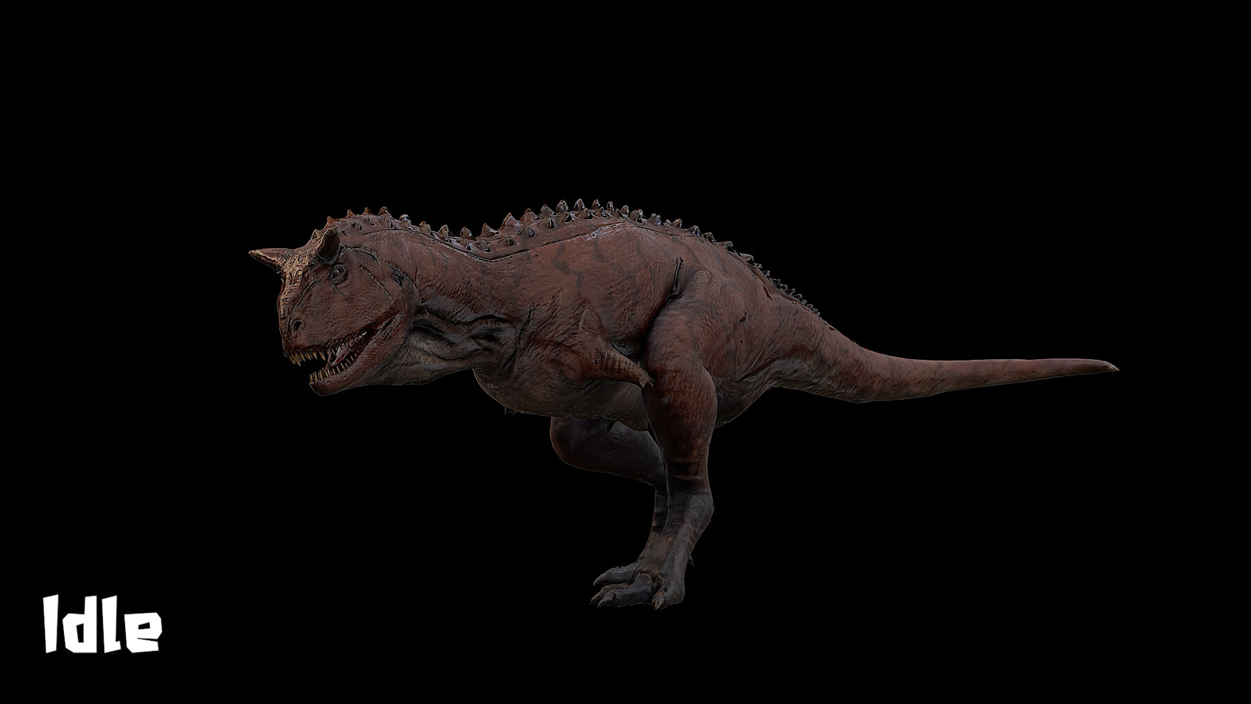 Artstation Carnotaurus Meat Eating Bull Ngchipv Game Assets