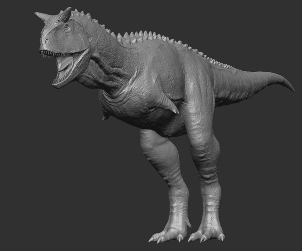 ArtStation - Carnotaurus | Meat-Eating Bull | Ngchipv | Game Assets