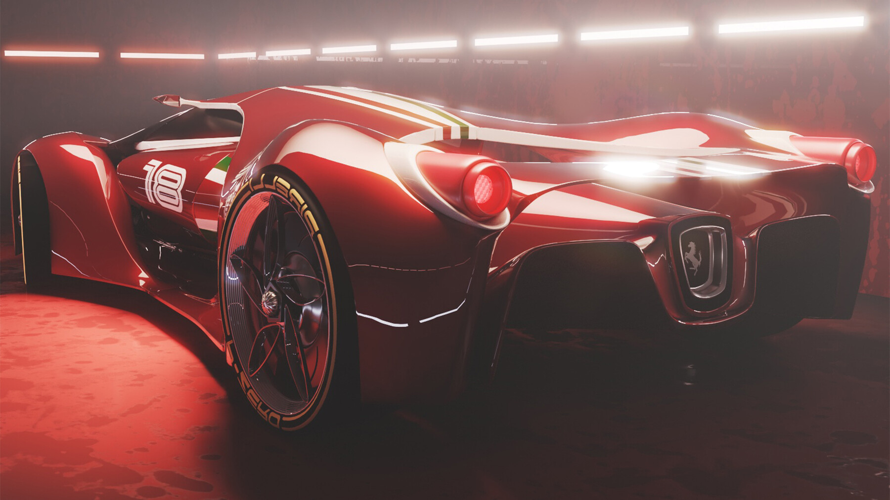 ArtStation - Ferrari_F80 | Game Assets