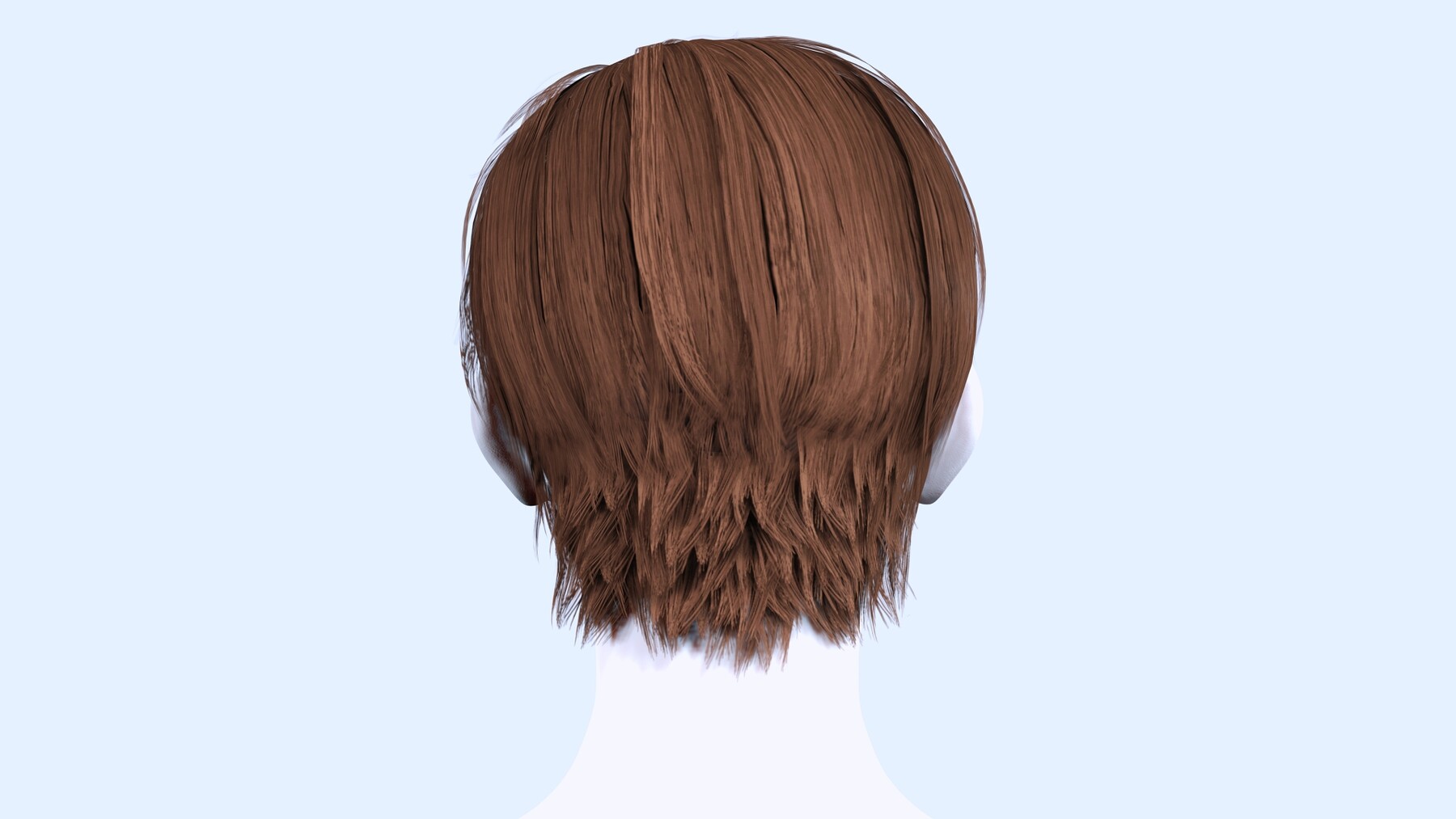 ArtStation - Realistic Short Hairstyle Female