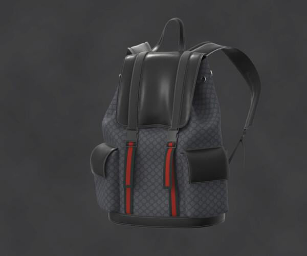 ArtStation - Louis Vuitton BackPack OBJ mtl FBX ZPRJ