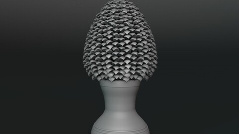 Sicilian Pigna - Pine Cone Ceramic