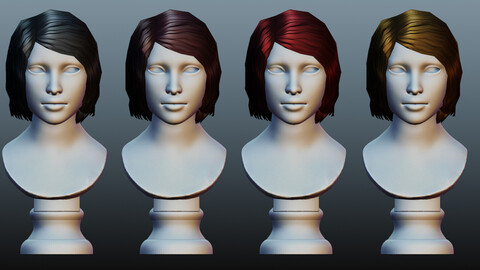 ArtStation - Female Head sculpt