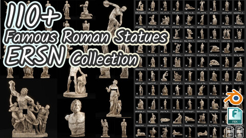 110+ Famous Roman Statues ERSN Collection