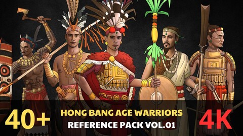 40+ Hong Bang Age Warriors References Pack Vol.01 | 4K