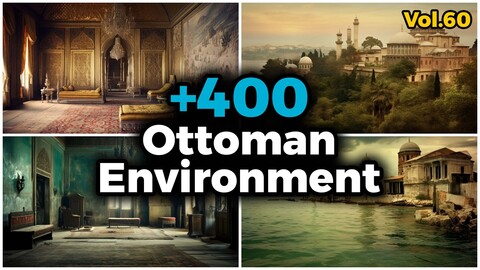 +400 Ottoman Environment Concept (4k) | Vol_60