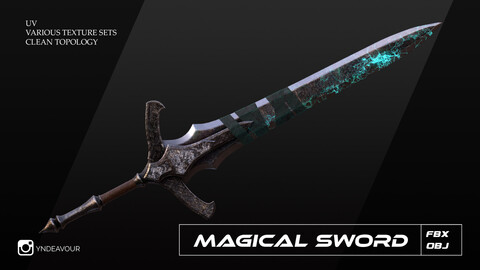 Medieval Magic Sword/ Holy Moonlight Sword from Bloodborne