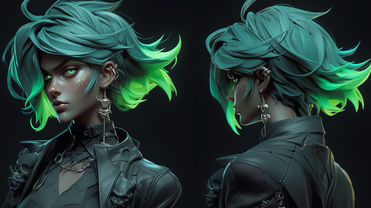 ArtStation - +350 Anime Cyberpunk Characters (4k)