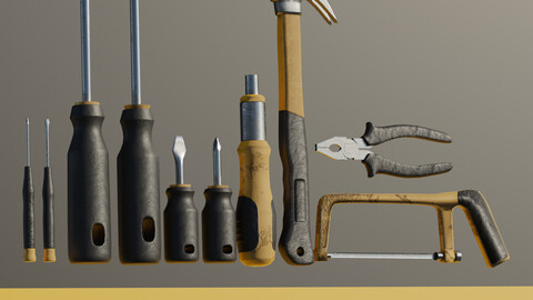 Toolset Asset Pack 10 piece