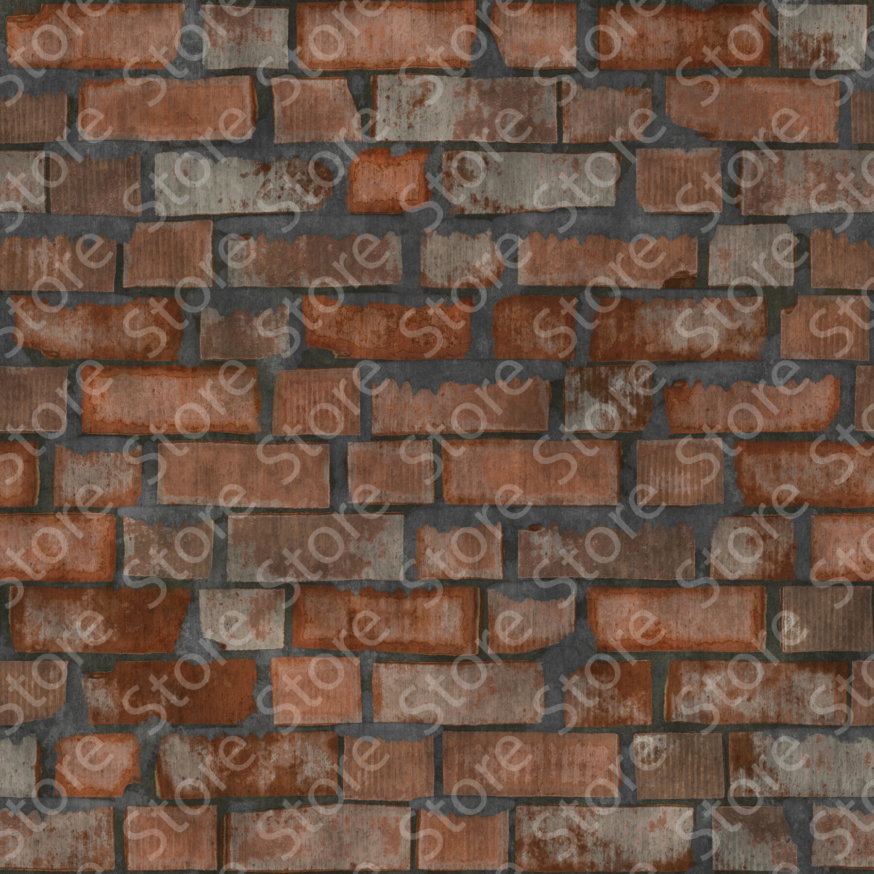 ArtStation - Bricks Seamless Texture Patterns 2k (2048*2048)