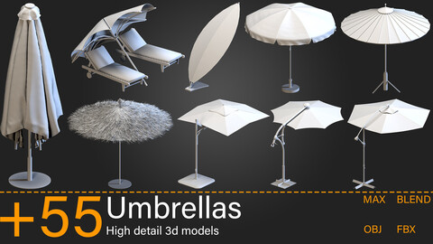 +55-Umbrellas - Kitbash-vol.01