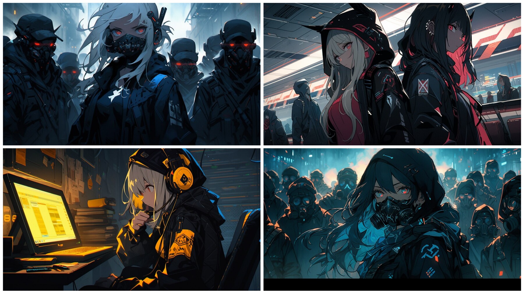 ArtStation - +500 Anime Cyberpunk Comic Art(4k)