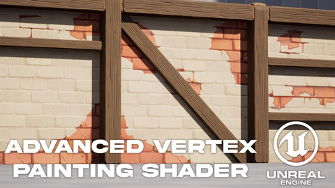 Advanced Unreal Engine 5 Vertex Painting Shader