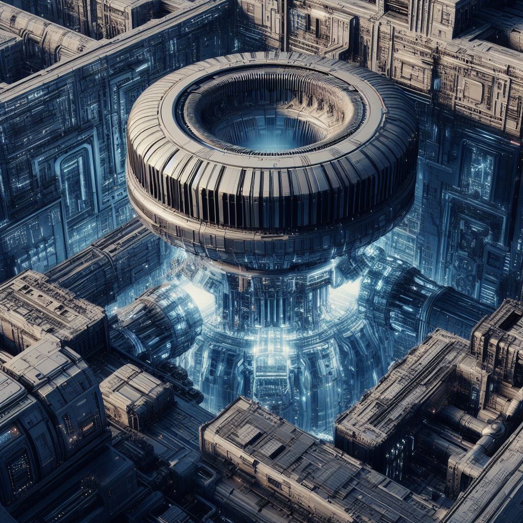 ArtStation - Megacity Fusion Reactor | Artworks