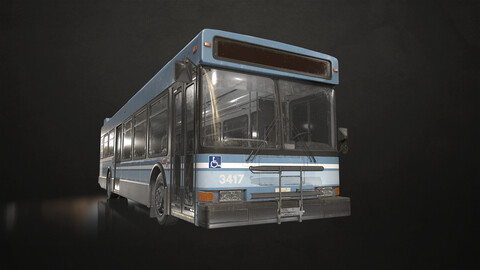 City Bus V2 - Low Poly