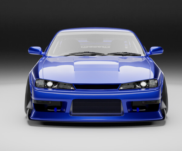 ArtStation - Nissan Silvia S14 Wonder Glare | Resources