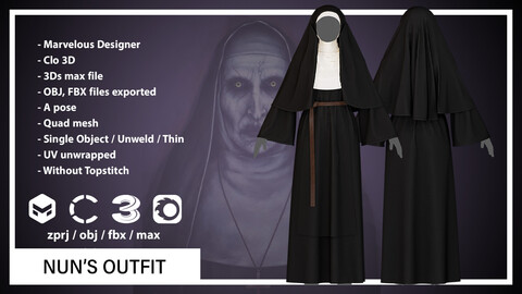 NUN'S OUTFIT