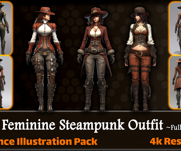 Steampunk Fashion - MAGIC FABRIC