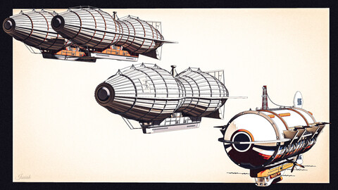 Free Airship Collection