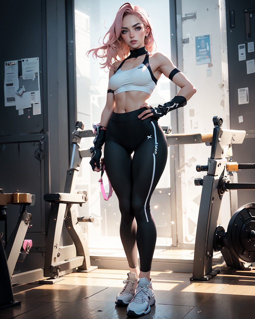 ArtStation - 200 Gym Fitness Beauties, 4K Reference Art Collection, Inspiring Workout Inspiration