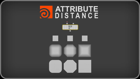 Houdini Attribute Distance Node