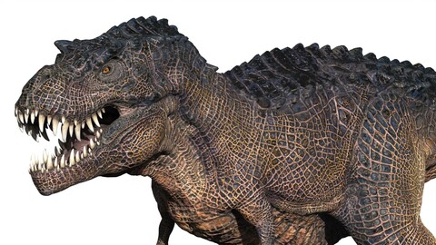 Tyrannosaurus Rex Trex Dinosaur 3D Monster Animal