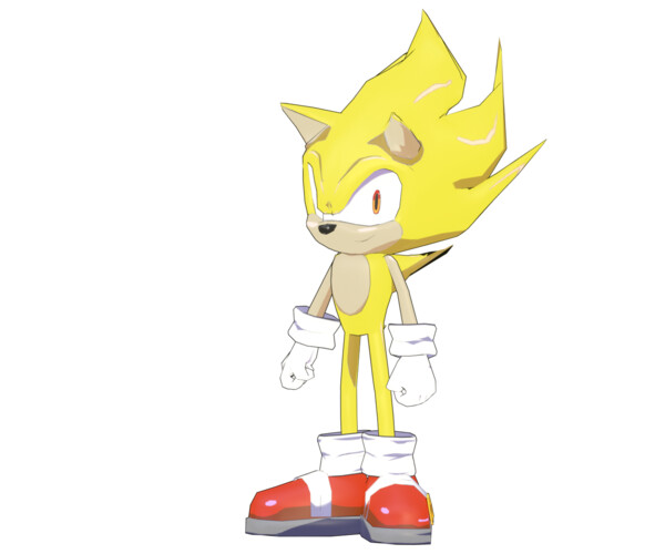 How to DRAW DARKSPINE SUPER SONIC from the Movie step by step - Drawing  Sonic the Hedgehog - Sonic 2 