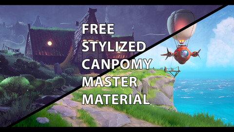 Stylized Canopy UE Master Material