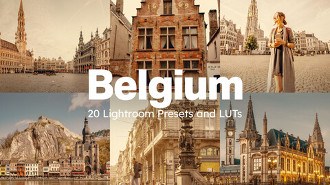 20 Belgium LUTs & Lightroom Presets