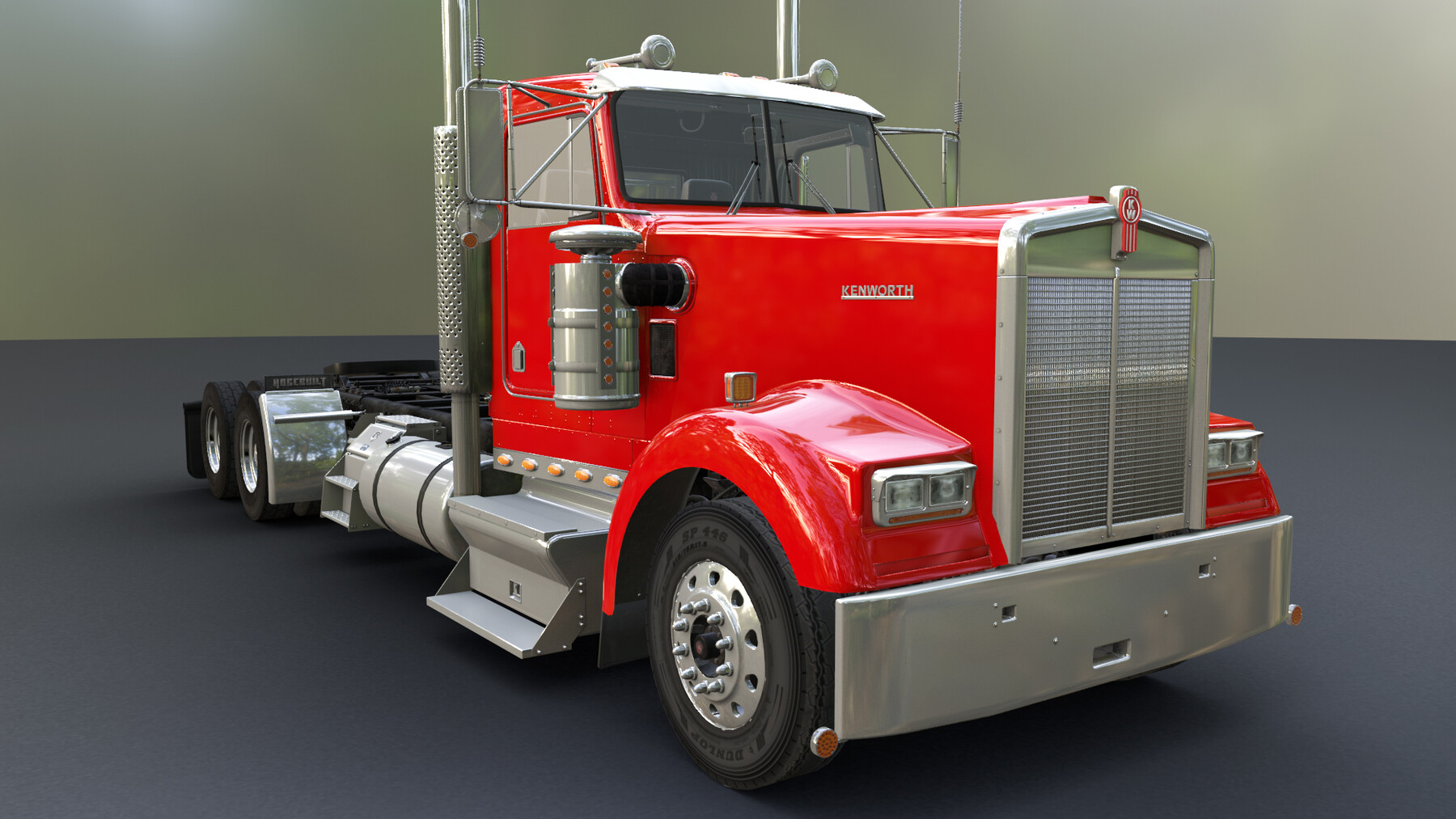 ArtStation - Kenworth W900 Complete | Game Assets