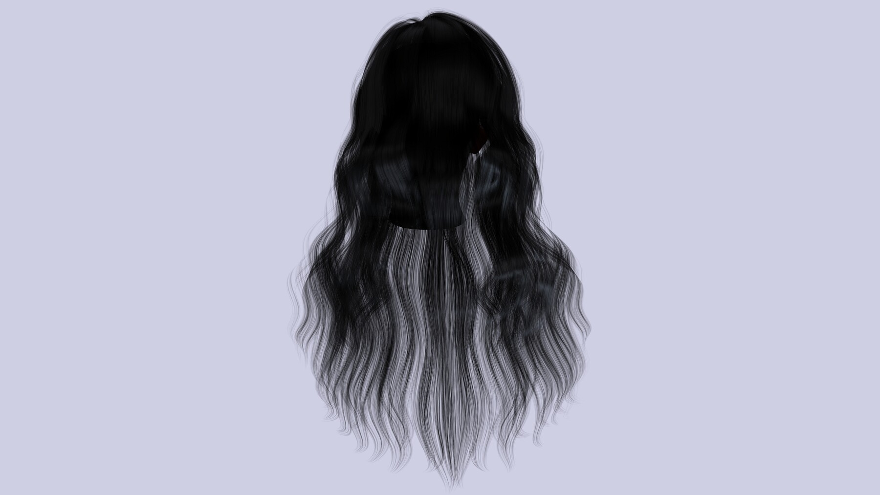Female Wavy Hair Long Low Ply - Blender Market