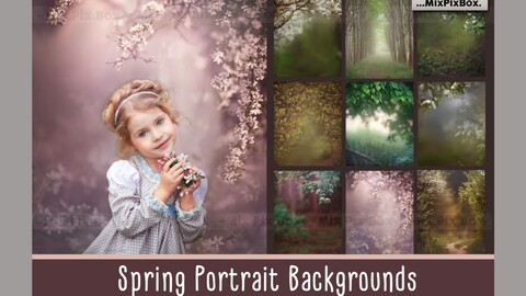 Spring Portrait Backgrounds