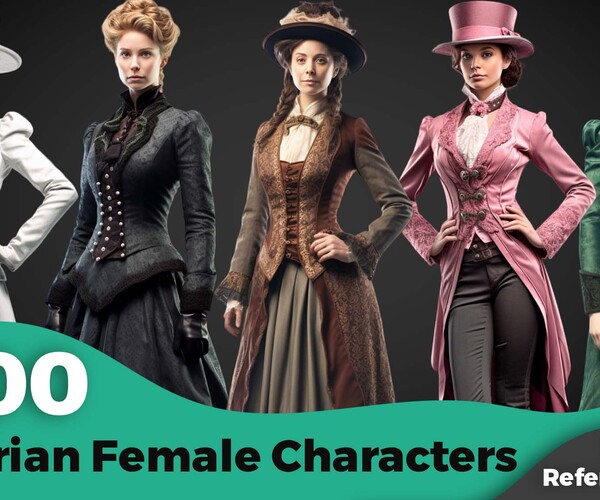 ArtStation - Victorian Women