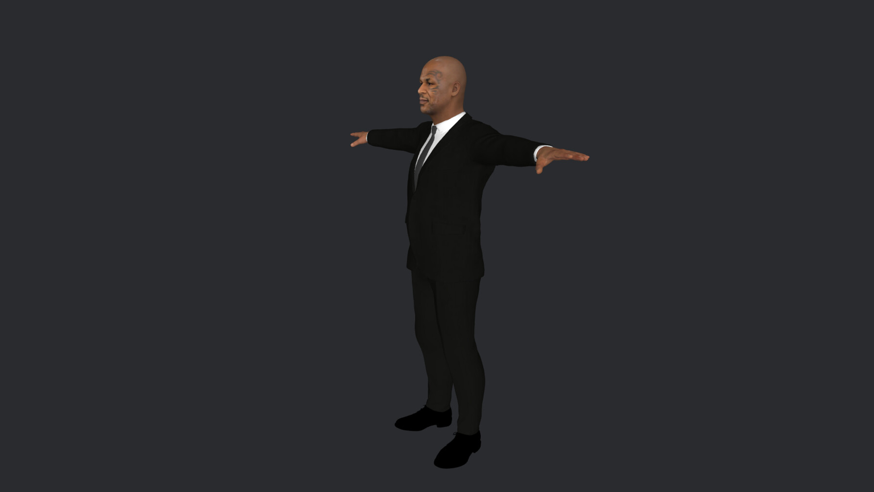 ArtStation - Mike Tyson Hyper Realistic Full Body Rigged Character ...