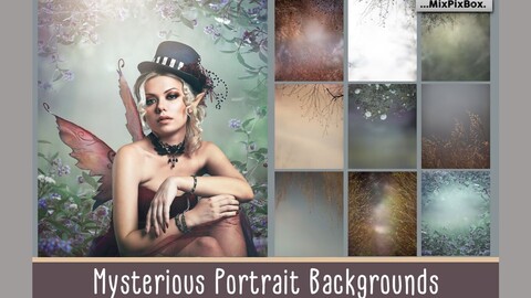 Mysterious Portrait Backgrounds