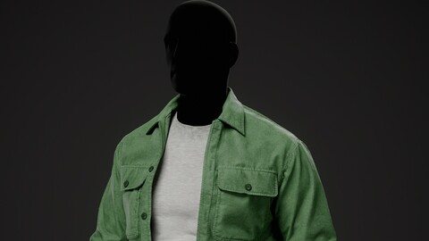 Overshirt - Marvelous Designer