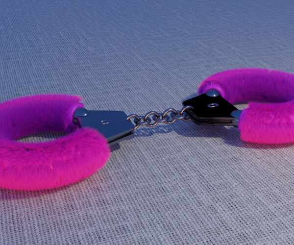 ArtStation - Pink handcuffs | Game Assets