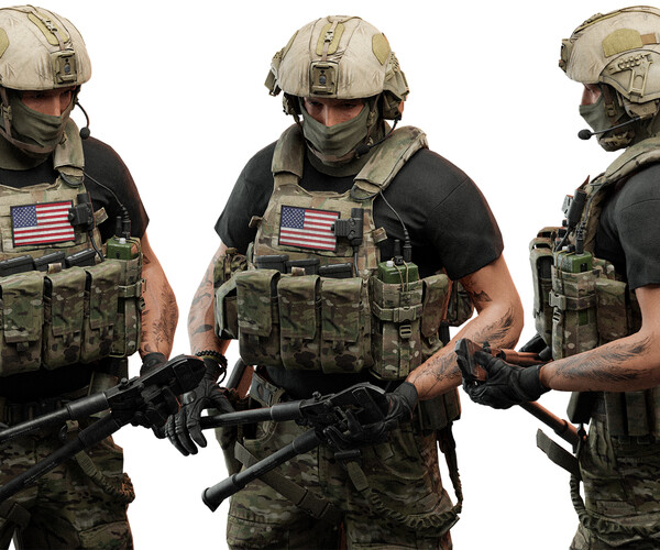 Artstation - Ihps Us Army Helmet 