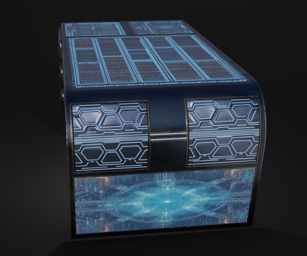 ArtStation - Cyber Table | Game Assets