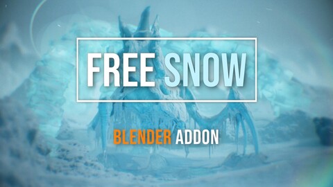 Free Snow Generator Add-on + Ice Frozen Effect Generator