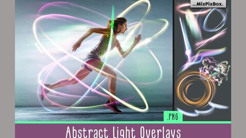 Abstract Light Overlays