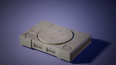 Playstation 1 3D Model